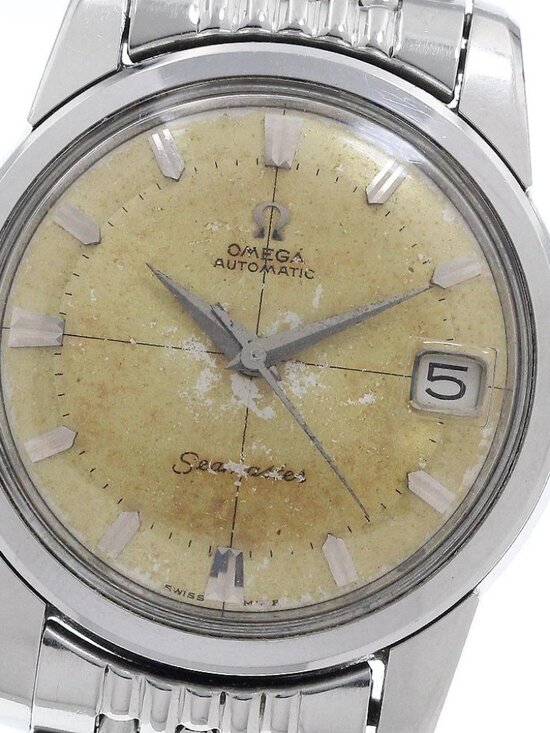 OMEGA Seamaster 166.009 Date Cal.562 Rice Bracelet Automatic Men\'s Watch_951754 main image 7